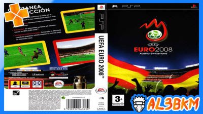 تحميل لعبة UEFA Euro 2008 psp بحجم صغير لمحاكي ppsspp