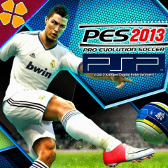 تحميل لعبة PES 2013 psp بحجم صغير لمحاكي ppsspp من ميديا فاير