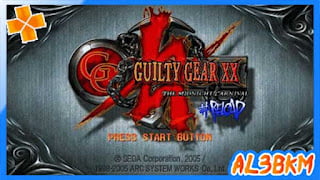تحميل لعبة Guilty Gear XX Reload psp