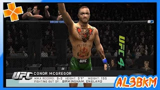 تحميل لعبة UFC 4 لمحاكي ppsspp للاندرويد