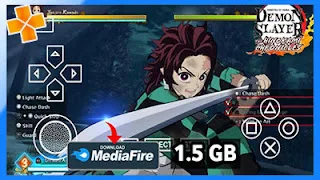تحميل لعبة Demon Slayer psp على محاكي ppsspp